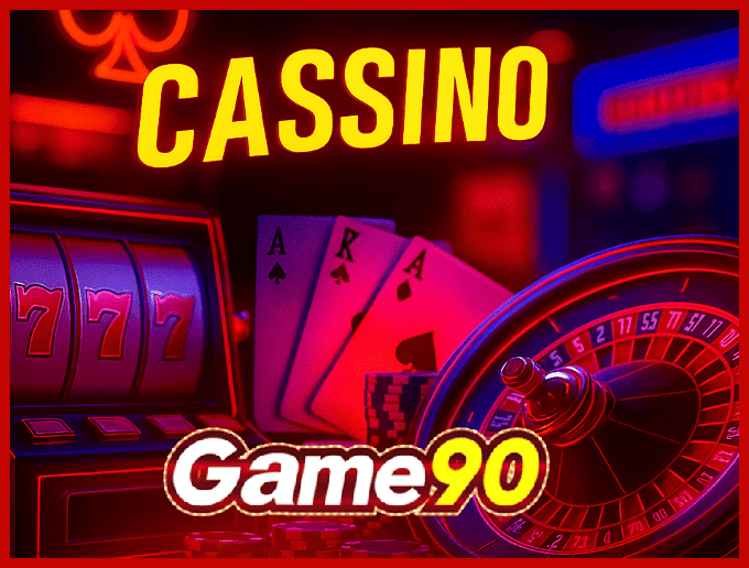Imagem mostrando o cassino ao vivo da GAME90 com dealers reais conduzindo jogos de mesa