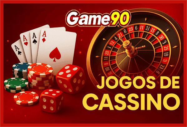 Variedade de jogos GAME90 com 2.500 opções.