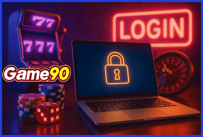 Passo a passo de registro e login na plataforma GAME90